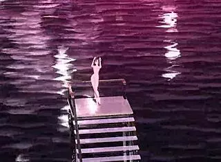 sakine meiko in nostalgic project diva nude mod, fully nude.