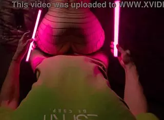 catwomans depraved night adventure with fishnets and blowjob