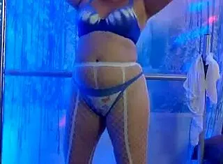 Redhead hotwife Steffi performs butterfly pussy dance in homemade video