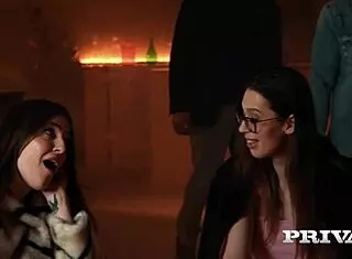 Marica Chanelle teases with shaved pussy and blowjob skills