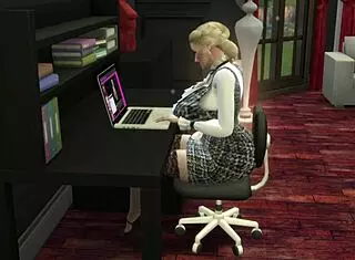 Sims 4 Mortimer and Bella Bang Cute Teen in 3some