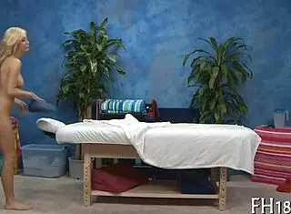 Massage turns into steamy adult action