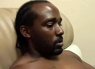 Ebony woman seduces neighbor