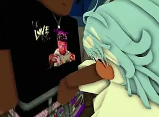 Woman leaves friend at door, enters store, sees saleswoman riding bbc, joins groping and fucking