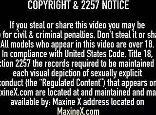 Maxine X Takes a Rough Anal Session