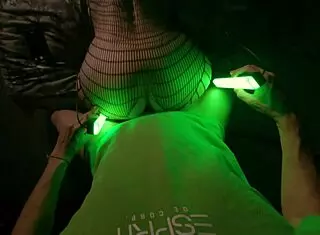 catwomans depraved night adventure with fishnets and blowjob