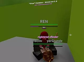 Continuation of fucking girls in fun cumbat roblox