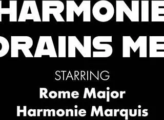 Harmonie Marquis with juicy booty getting cum on it! 😘