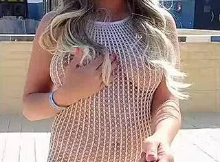 I Wore a Transparent Dress with No Underwear