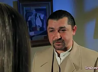 Lea Submits to Domination for Cash in Stockings