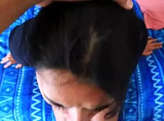 Horny employee pounds his hot Colombian boss in a wild creampie dream.