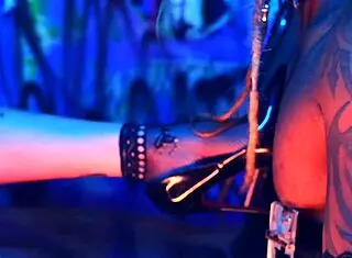 heel play and foot domination!