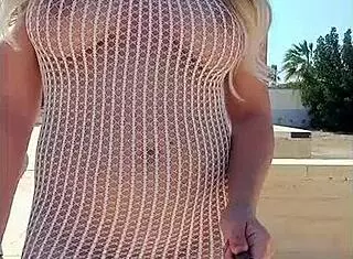 I Wore a Transparent Dress with No Underwear