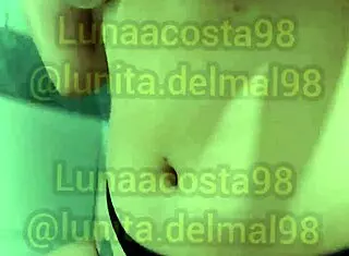 Argentinian Prostitute Teases with Dildo in Hot Solo Masturbation Session on Profile Link