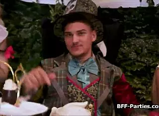 Tea party turns wild in wonderland