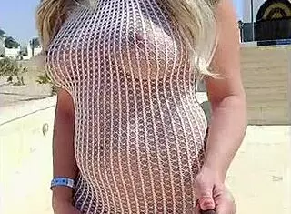 I Wore a Transparent Dress with No Underwear