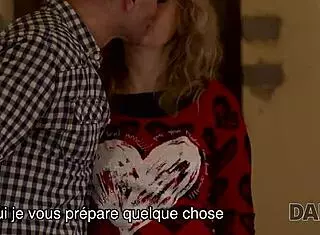 Old man and young girl have ffm trio behind big mom's back in daddy4k. They explore taboo desires outdoors.