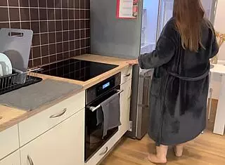 In this roleplay, the cougar mother-in-law with fat ass and tits gets her pussy fucked, leading to cum in panties.