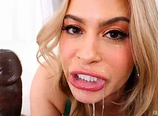 Nicole Aria gets slammed in every single hole