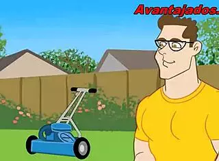 muscular gay stud devours in intense porn drawing action!