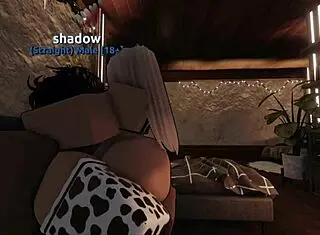 Feeling the passion as I fuck this blond cow slut hard