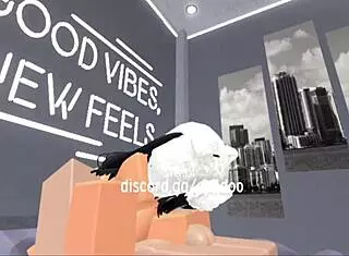 Roblox cutie begged for rough anal and deepthroat sex! 😏