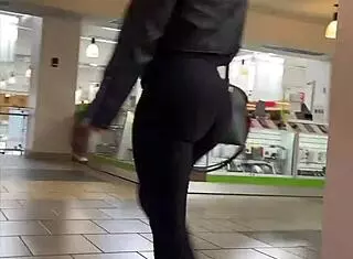 enjoying yoga in tight leggings with big asses this season