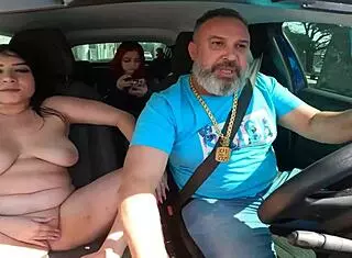 paloma guedes sucking in the car?