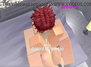 Roblox cutie begged for rough anal and deepthroat sex! 😏