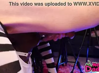 Black 28 Face Fucks Big Tits Step Sister With Bwc