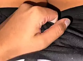 I’ve never fingered myself this much before today in pantyhose