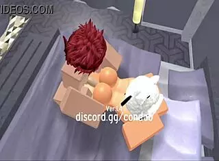 Roblox cutie begged for rough anal and deepthroat sex! 😏