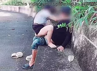 Student Bangs Girlfriend Publicly in Park Show