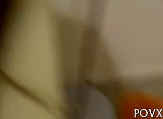 In Pov, A Teen's Taut Shaved Pussy Gets Roughly Nailed