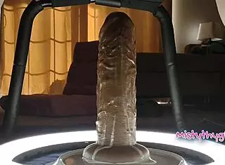 I got my creamy cunt massaged by mistythyghs in the sex chair, it was so good.