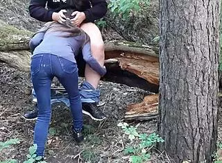 I caught my step sister spying on our girlfriend licking