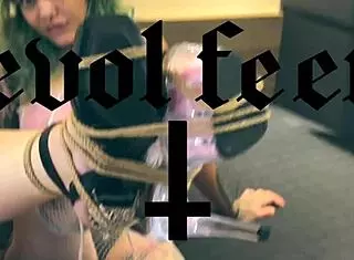 Milf Dominates With Bondage And Foot Worship