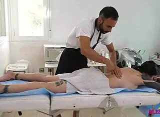 Busty Milf Teacher's Huge Massage.