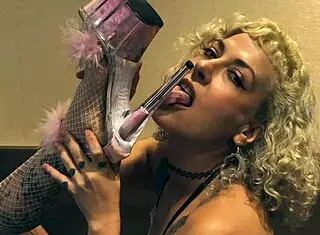 Milf Dominates With Bondage And Foot Worship