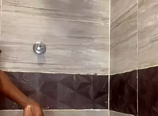 teen whore heats up cold shower