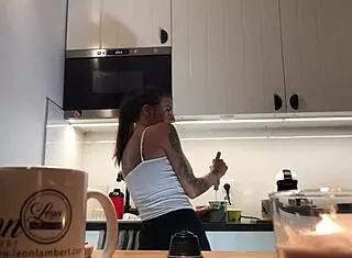 i saw braless hot tight pussy sexy college girls at house party in thongs