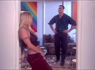 Eve Lawrence and Sharon Wild exchange bodily fluids in lesbian assfucking and cumshot