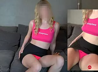 Sexy Teacher Tries On See-Through Outfits And Accidentally Flashes To Students