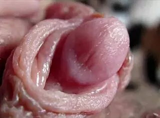 Watch the big clit orgasm up close!