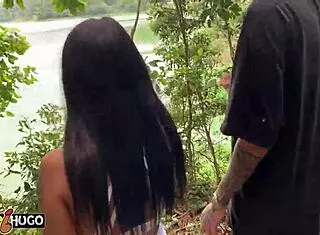 I’m wild for tattooed jovem banging a stranger in the woods after a smoke