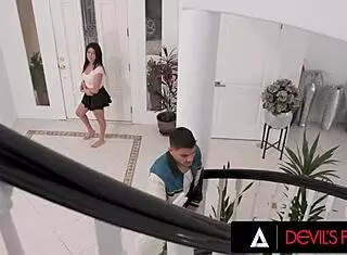 Wild Teen 18+ Watches Stepmom Alexis Malone Bang Boyfriend!