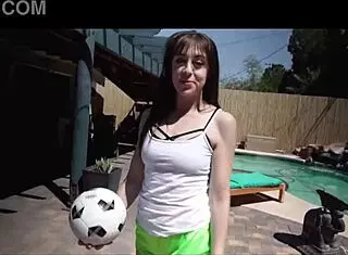 seduced by my horny soccer coach in the gym