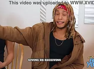 Angel Young Feels The Thrill Of Fucking All Three Dates