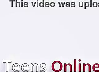 British Teen Feels Intense Pleasure With Boyfriend's Creampie