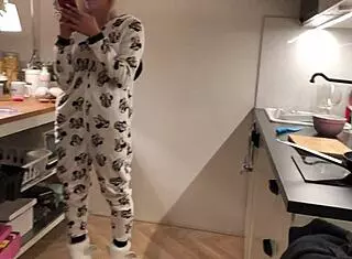 i saw braless hot tight pussy sexy college girls at house party in thongs